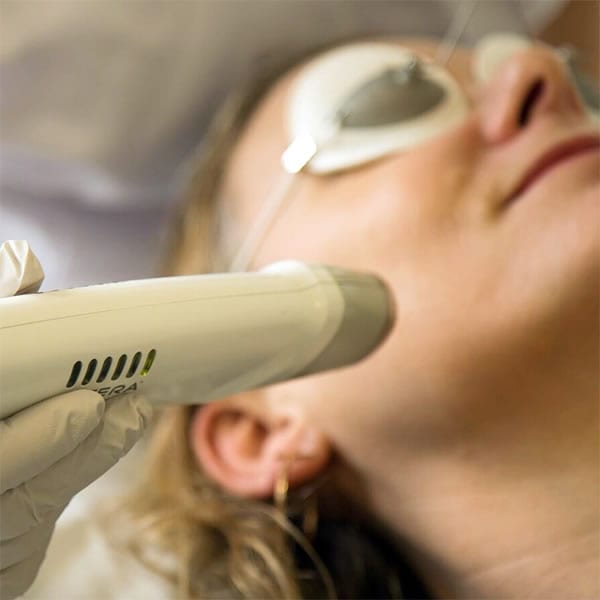 Facial skincare treatment at Laser Aesthetics Vascular Therapists 
