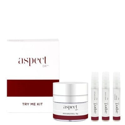 Try Me Kit Aspect Dr With Products 800px Laser Aesthetics